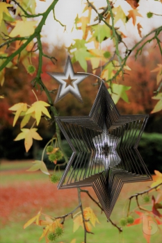 'Kleiner Stern' für Weihnachtsbaum als Windspiel